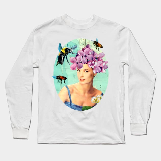 Grace Long Sleeve T-Shirt by PeterCampbell